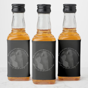 Erstellen Sie Ihr eigenes Foto-Alkoholflaschen-Hoc Alkoholflaschenetikett