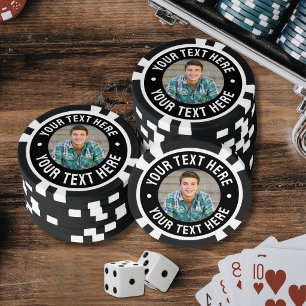 Erstellen Sie Ihr eigenes Foto-Andenken Pokerchips