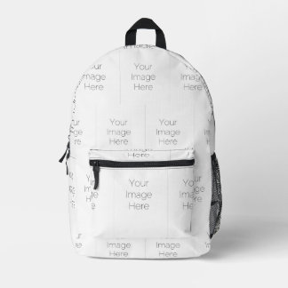 Erstellen Sie Ihr eigenes Foto | Benutzerdefiniert Bedruckter Rucksack