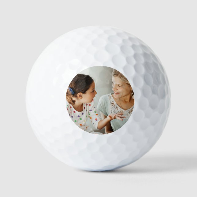 Erstellen Sie Ihr eigenes Foto - Benutzerdefiniert Golfball (Vorderseite)