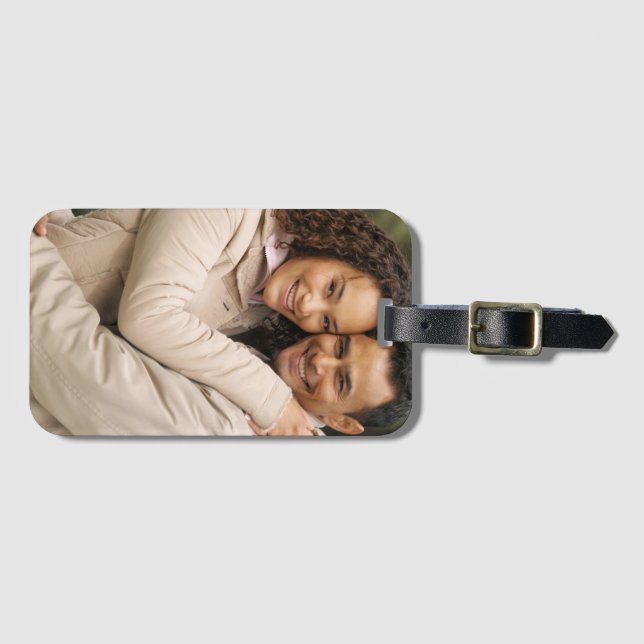 Erstellen Sie Ihr eigenes Foto Custom Pic Gepäckanhänger (Vorderseite (Horizontal))