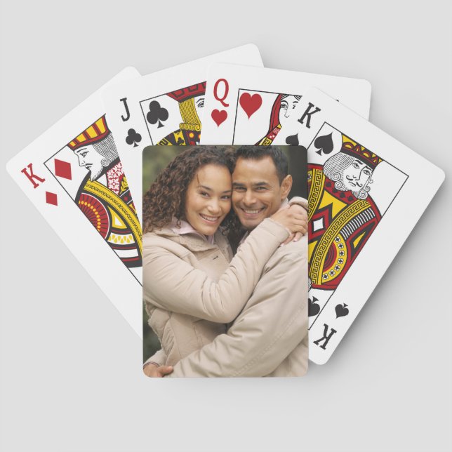 Erstellen Sie Ihr eigenes Foto Custom Pic Spielkarten (Rückseite)