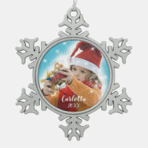 Erstellen Sie Ihr eigenes Foto datierter Ornament