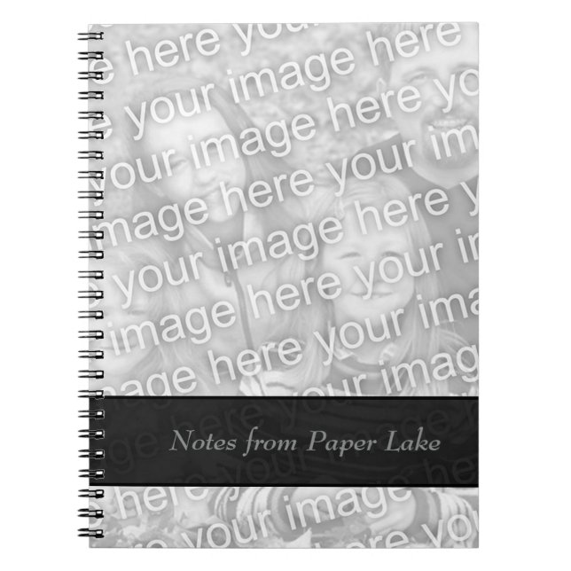 Erstellen Sie Ihr eigenes Foto-Design-Notebook Notizblock (Vorderseite)
