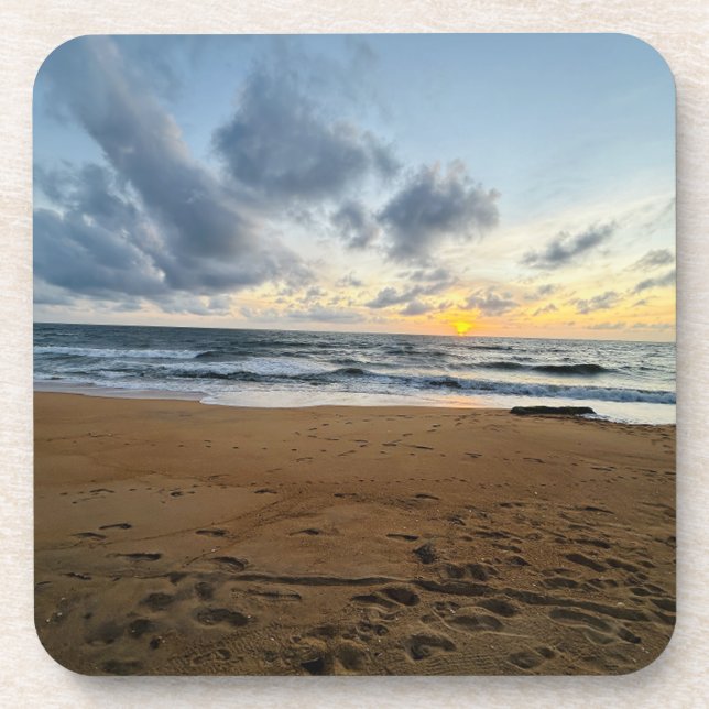 Erstellen Sie Ihr eigenes Foto Einfach Moderner So Getränkeuntersetzer (Vorderseite)