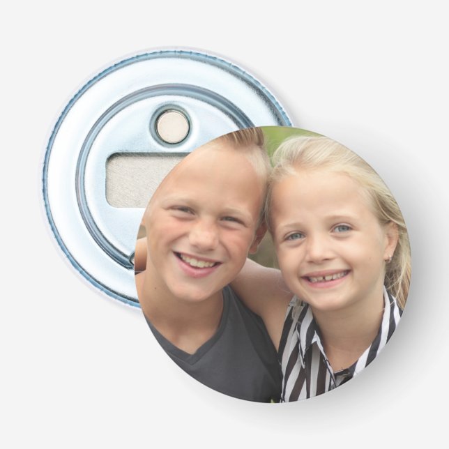 Erstellen Sie Ihr eigenes Foto Flaschenöffner (Vorderseite)