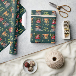 Erstellen Sie Ihr eigenes Foto Frohe Weihnachten S Geschenkpapier