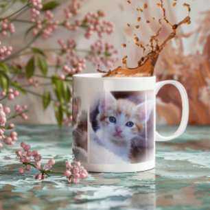 Erstellen Sie Ihr eigenes Foto für drei Haustiere Jumbo-Tasse
