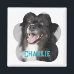 Erstellen Sie Ihr eigenes Foto für Haustiere. Magnet<br><div class="desc">Mit dem Foto Magnet "Schaffen Sie Ihren eigenen Hund" präsentieren Sie Ihren Liebsten überall! Personalisieren Sie Ihren Magneten mit einem bevorzugten Foto Ihres Hundes, schön mit Monogramm mit ihrem Namen. Dieses vielseitige Accessoire eignet sich hervorragend, um Ihr Auto, Ihren Kühlschrank oder Ihre Geschirrspülmaschine mit Stolz zu präsentieren und Ihrem Alltag...</div>