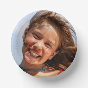 Erstellen Sie Ihr eigenes Foto für Ihre benutzerd Pappteller