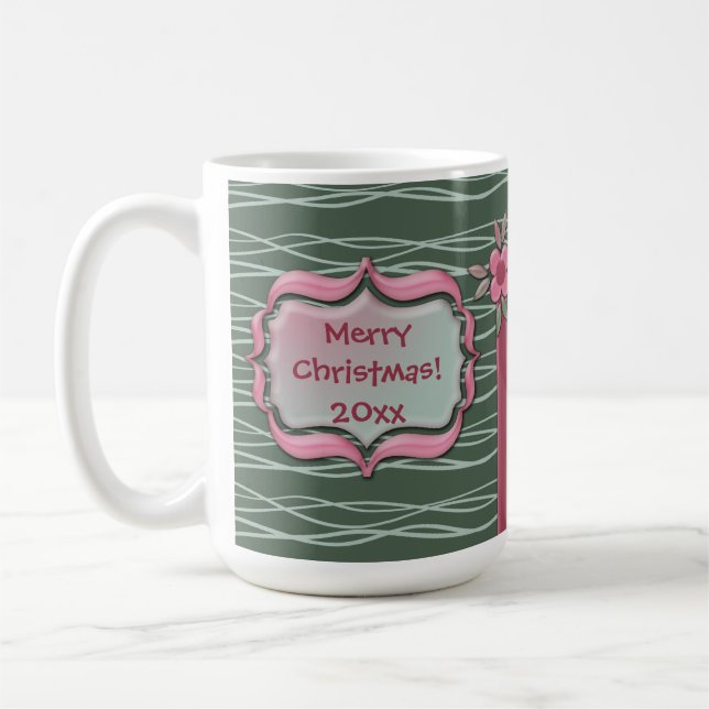 Erstellen Sie Ihr eigenes Foto für Weihnachtsferie Kaffeetasse (Links)