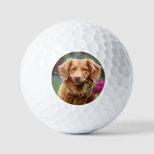 Erstellen Sie Ihr eigenes Foto Golfball (Vorderseite)