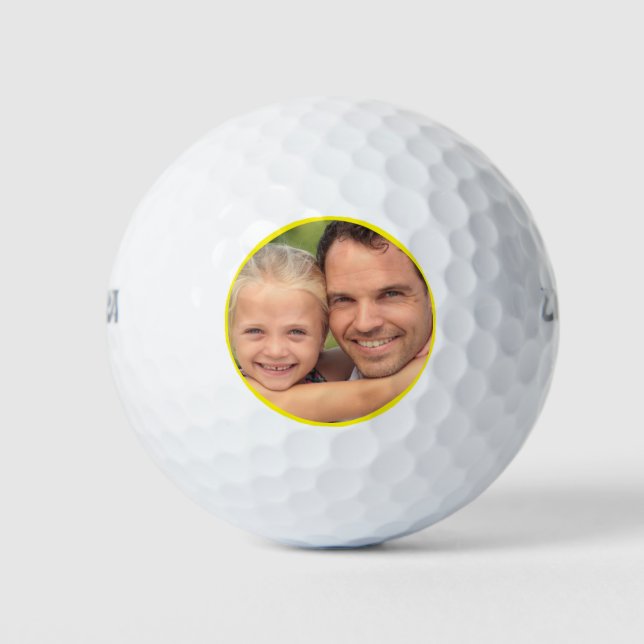 Erstellen Sie Ihr eigenes Foto Golfball (Vorderseite)