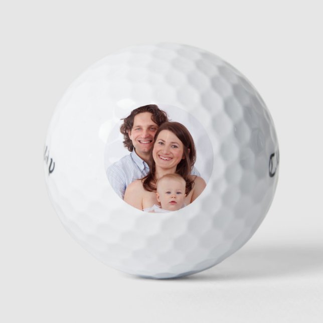 Erstellen Sie Ihr eigenes Foto Golfball (Vorderseite)