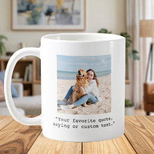 Erstellen Sie Ihr eigenes Foto - individuelles Ang Kaffeetasse