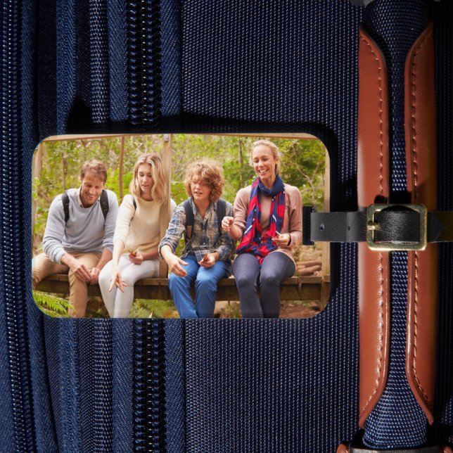 Erstellen Sie Ihr eigenes Foto individuelles Bild  Gepäckanhänger (Vorderseite Insitu 4)