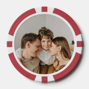 Erstellen Sie Ihr eigenes Foto individuelles Bild Pokerchips