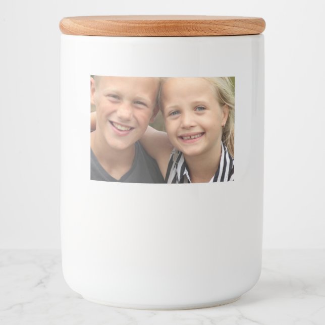 Erstellen Sie Ihr eigenes Foto Lebensmitteletikett (Vorderseite)