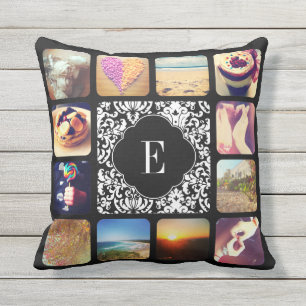 Erstellen Sie Ihr eigenes Foto-Monogramm Kissen