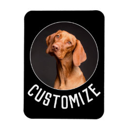 Erstellen Sie Ihr eigenes Foto oder Bild und Text Magnet