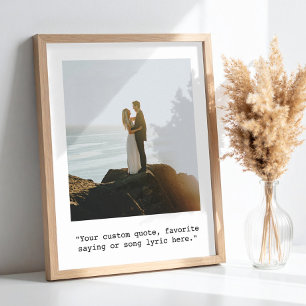 Erstellen Sie Ihr eigenes Foto-Poster Poster