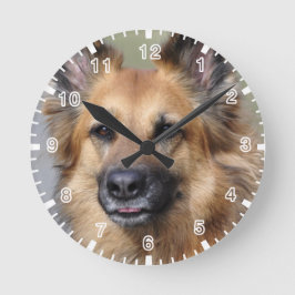 Erstellen Sie Ihr eigenes Foto Runde Wanduhr