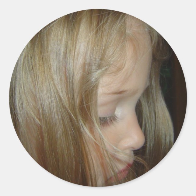 ERSTELLEN SIE IHR EIGENES FOTO RUNDER AUFKLEBER (Vorderseite)