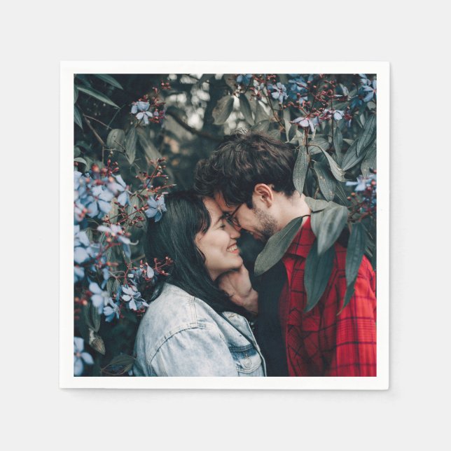 Erstellen Sie Ihr eigenes Foto Serviette (Vorderseite)