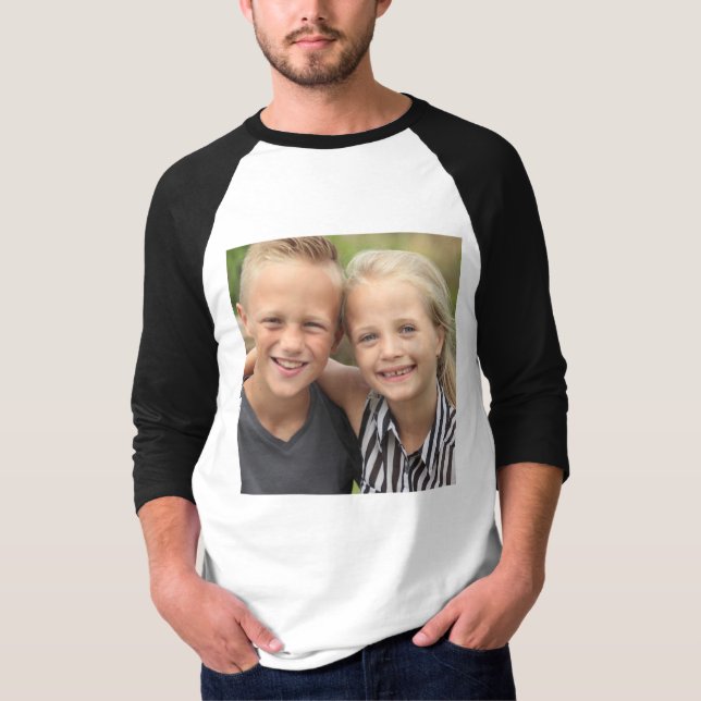 Erstellen Sie Ihr eigenes Foto T-Shirt (Vorderseite)