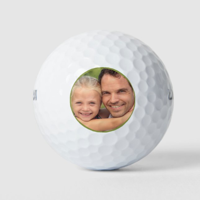 Erstellen Sie Ihr eigenes Foto Tamplate Golfball (Vorderseite)