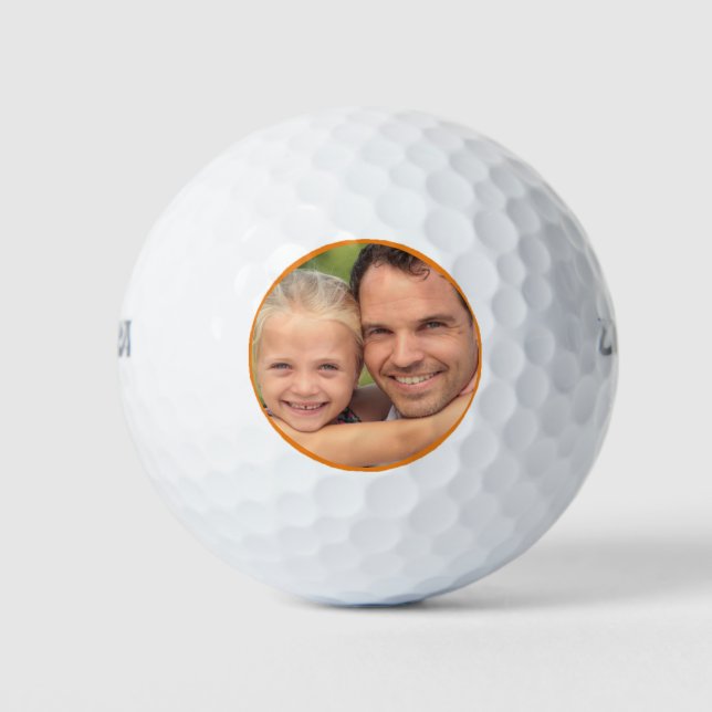 Erstellen Sie Ihr eigenes Foto Tamplate Golfball (Vorderseite)