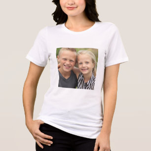 Erstellen Sie Ihr eigenes Foto Tri-Blend Shirt