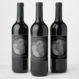 Erstellen Sie Ihr eigenes Foto Weinetikett