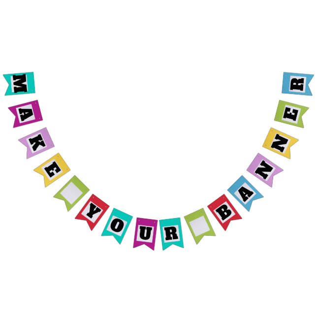 Erstellen Sie Ihr eigenes Frack Pennenbanner Wimpelkette (Alle)