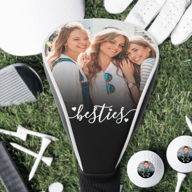 Erstellen Sie Ihr eigenes Freundschaftsfoto Golf Headcover (Create your Own Friend Photo Golf Head Cover)