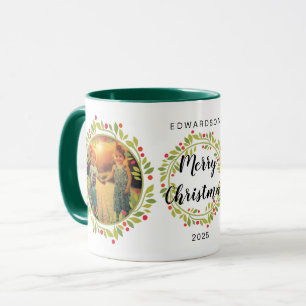 Erstellen Sie Ihr eigenes Frohe Weihnachten Famili Tasse