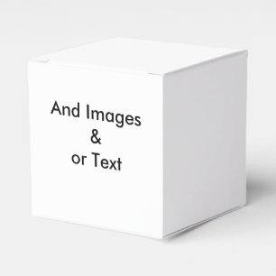 Erstellen Sie Ihr eigenes Gefälligkeitsfeld Geschenkschachtel