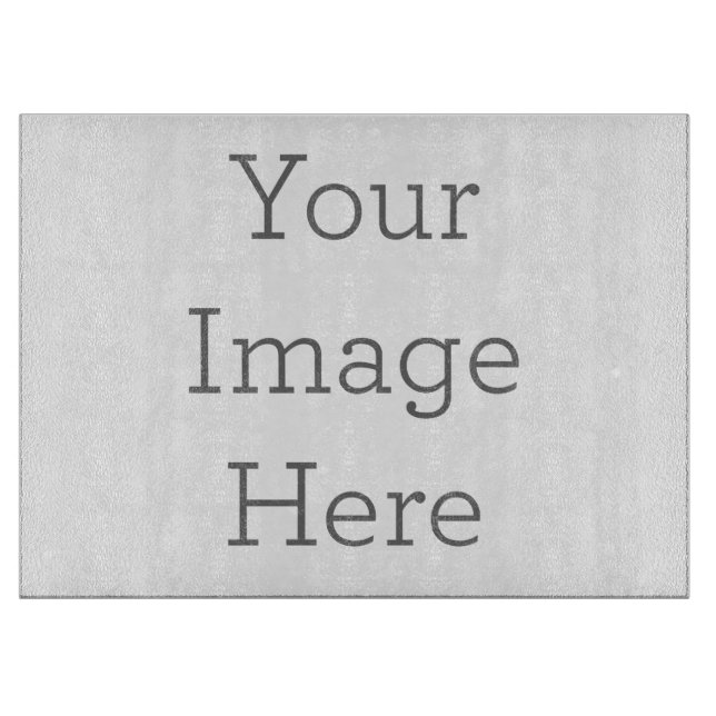 Erstellen Sie Ihr eigenes Glasschneideboard 15"x11 Schneidebrett (Vorderseite)