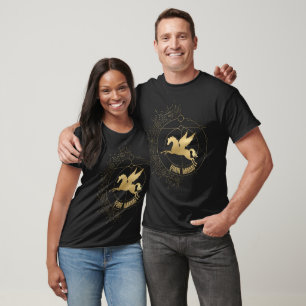 Erstellen Sie Ihr eigenes Gold Arcane Chariot Taro T-Shirt