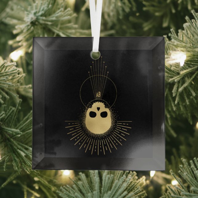 Erstellen Sie Ihr eigenes Gold Arcane Hanged Man T Ornament Aus Glas (Insitu)