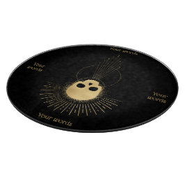 Erstellen Sie Ihr eigenes Gold Arcane Hanged Man T Schneidebrett