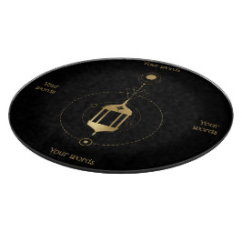 Erstellen Sie Ihr eigenes Gold Arcane Hermit Tarot Schneidebrett