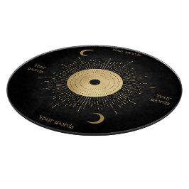 Erstellen Sie Ihr eigenes Gold Arcane Sun Tarot Schneidebrett