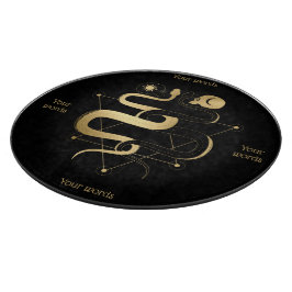 Erstellen Sie Ihr eigenes Gold Arcaner Lovers Taro Schneidebrett