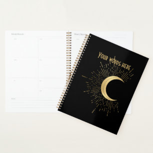 Erstellen Sie Ihr eigenes Gold Arcanon Moon Tarot Planer