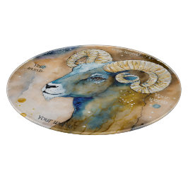 Erstellen Sie Ihr eigenes Gold & Blue Aries Altboa Schneidebrett