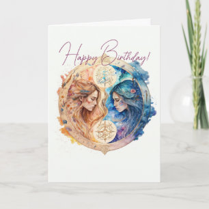 Erstellen Sie Ihr eigenes Gold & Blue Mystical Zod Feiertagskarte