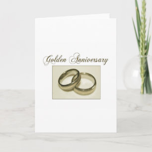 Erstellen Sie Ihr eigenes Goldenes Jubiläum Karte