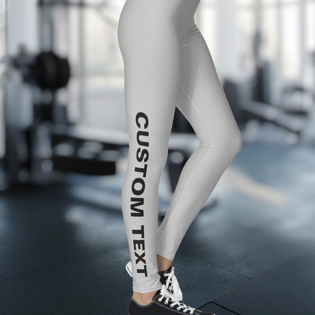 Erstellen Sie Ihr eigenes Grau Leggings (Von Creator hochgeladen)
