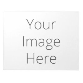 Erstellen Sie Ihr eigenes großes 11" x 8,5" Notepa Notizblock